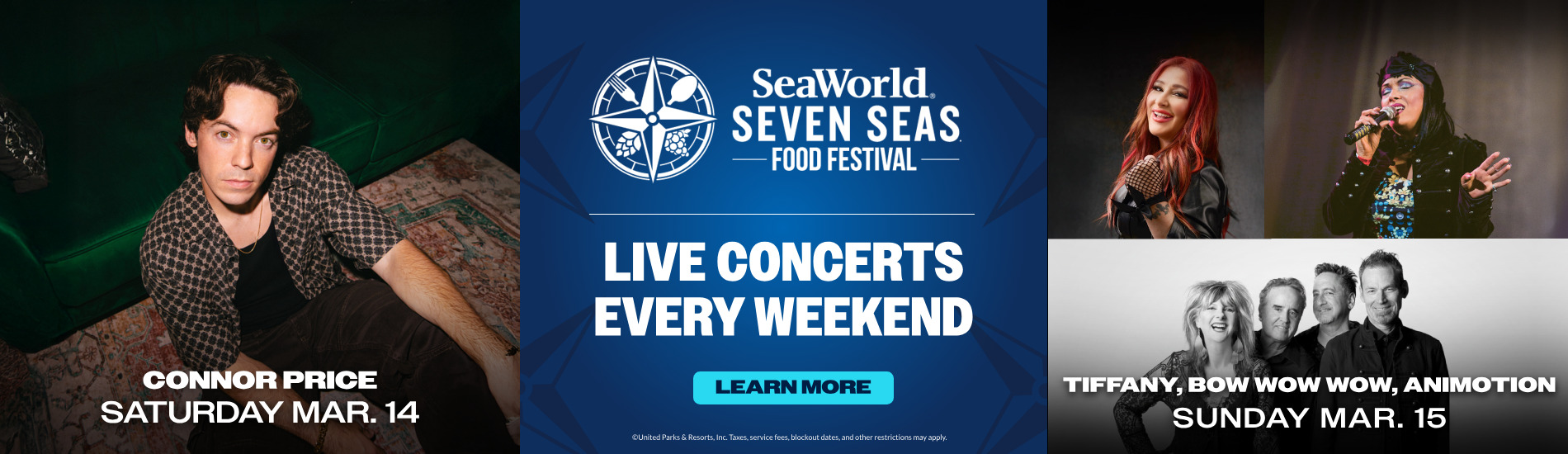 Connor Price and Tiffany Bow wow wow and Animation in concert