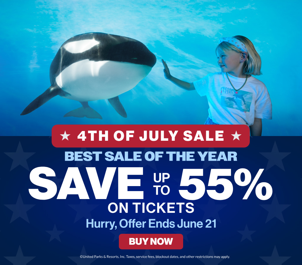 4th of July Sale Save up to 55% on Tickets