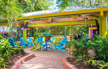 Pass Members can relax and recharge at the new Pass Member Pavilion