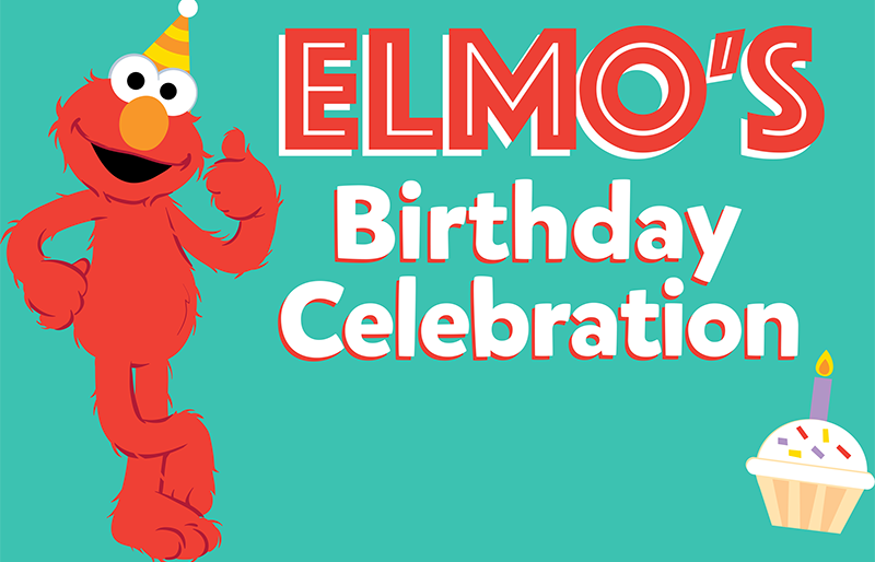 Elmo's Birthday Celebration Logo