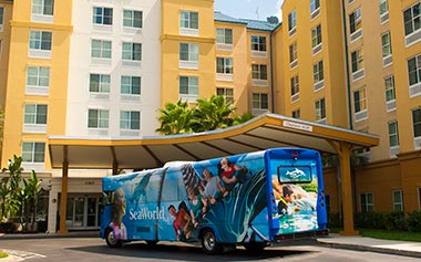 Bus at Official Hotel