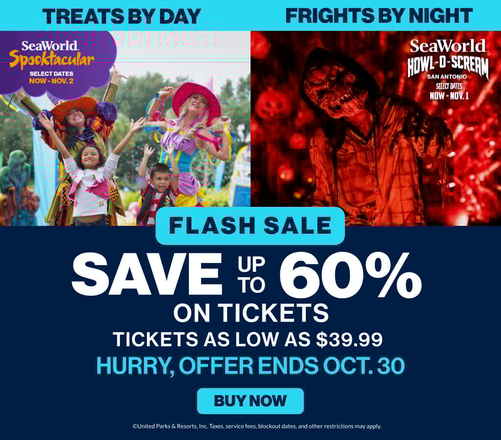 Save up to 60% on Tickets