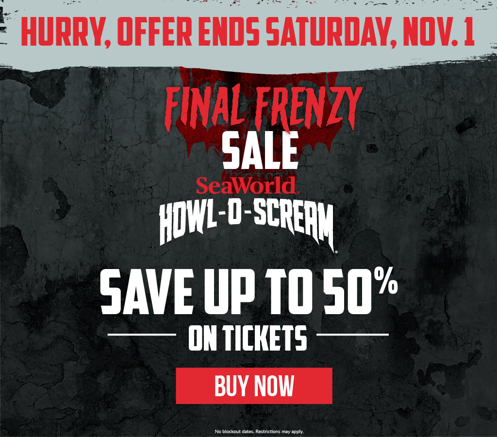 Final Frenzy Sale: Save up to 50% on tickets