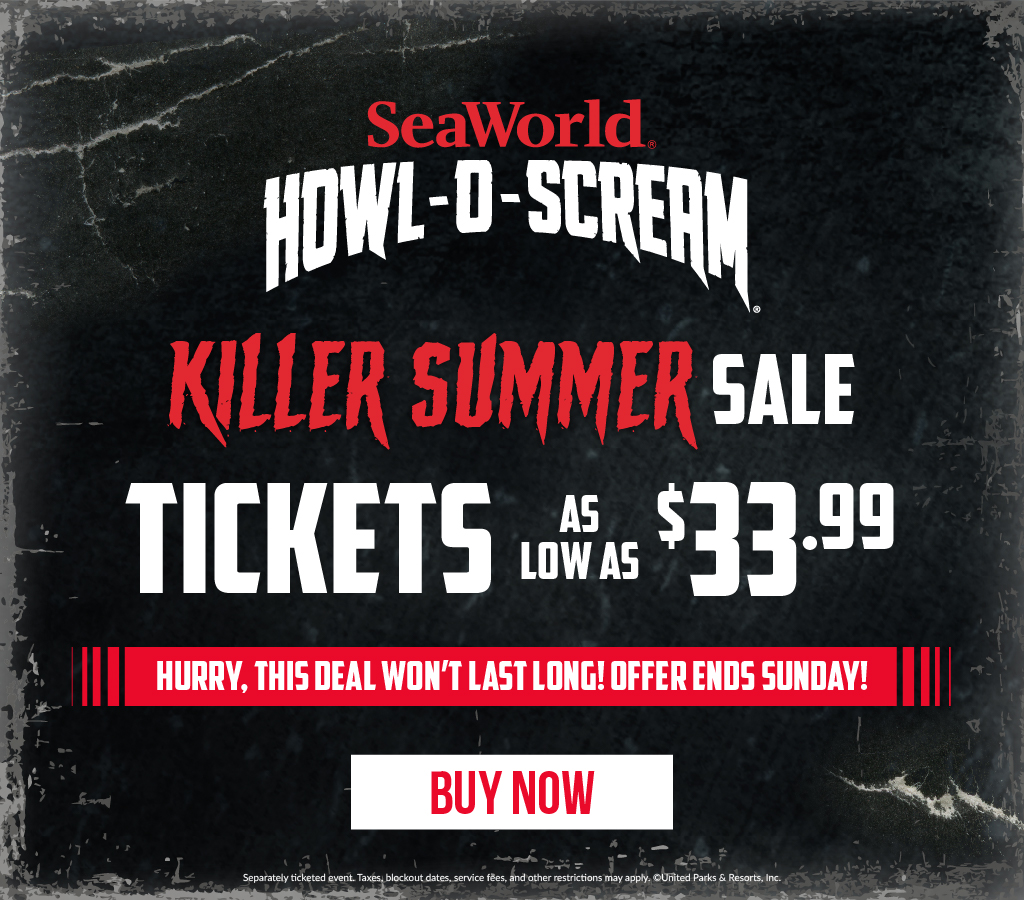 Howl-O-Scream Killer Summer Sale