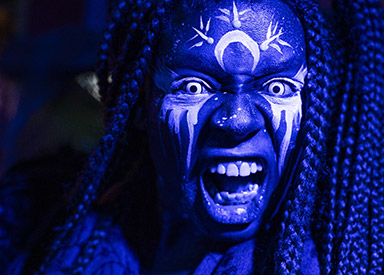 Howl-O-Scream scare actor