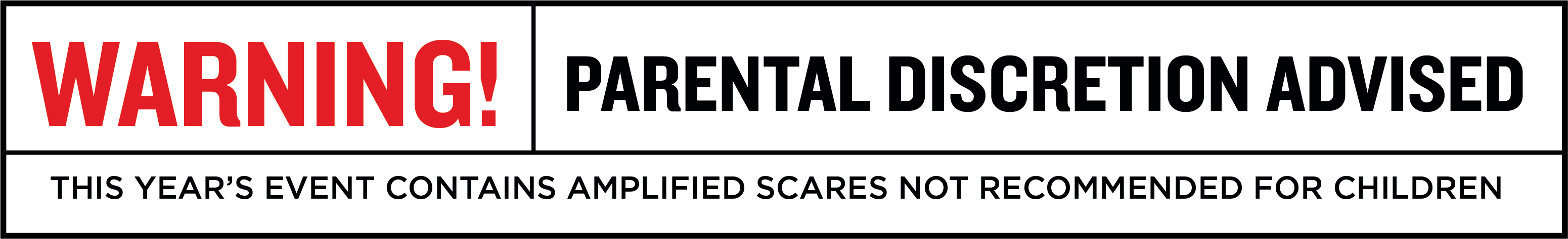 Warning Parental Discretion Advised