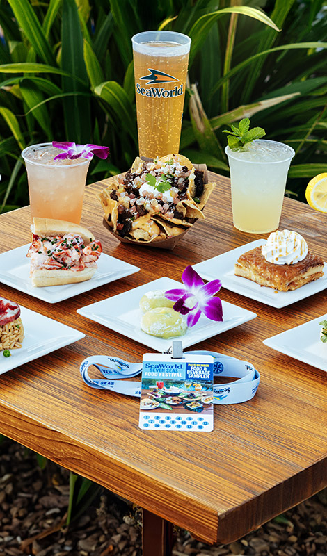 SeaWorld Seven Seas Food Festival Samples