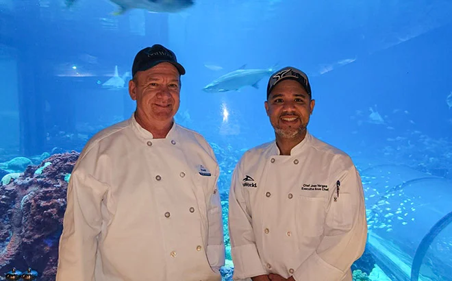 SeaWorld Orlando Chefs- Seven Seas Food Festival