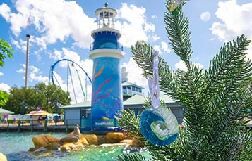 SeaWorld Orlando Pass Member 2022 Christmas Ornament