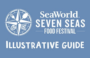 SeaWorld Seven Seas Food Festival Illustrative Guide