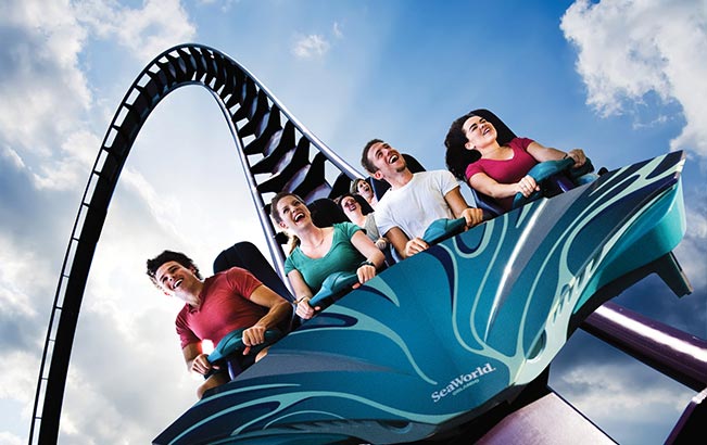 Ride Mako, Orlando's tallest, fastest and longest roller coaster at SeaWorld Orlando