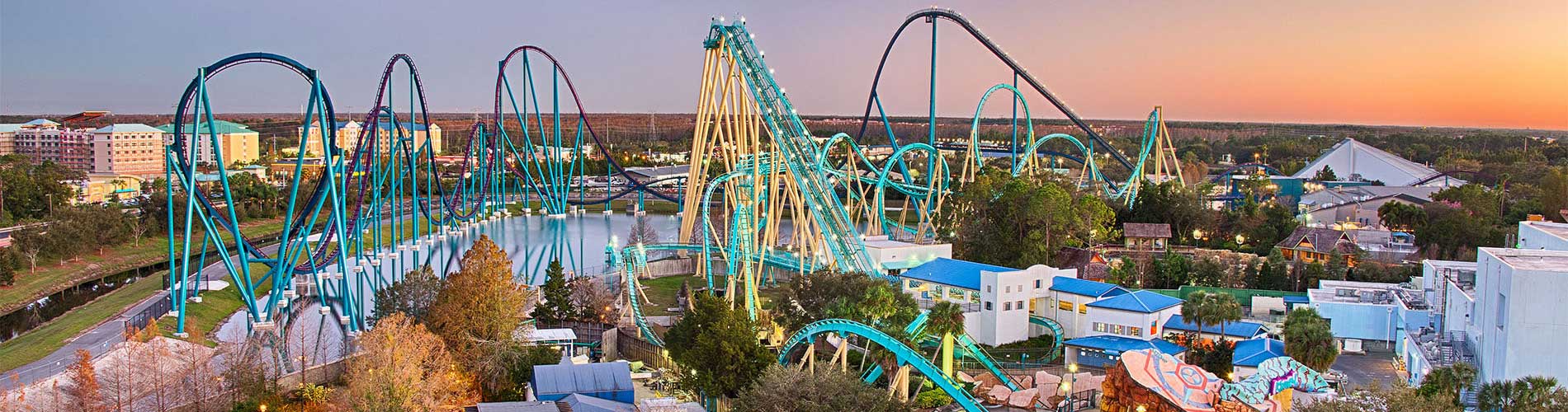 SeaWorld Orlando Roller Coasters