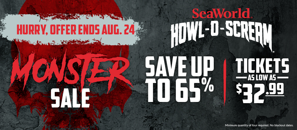 Howl-O-Scream Monster Sale: Save up to 65% on tickets