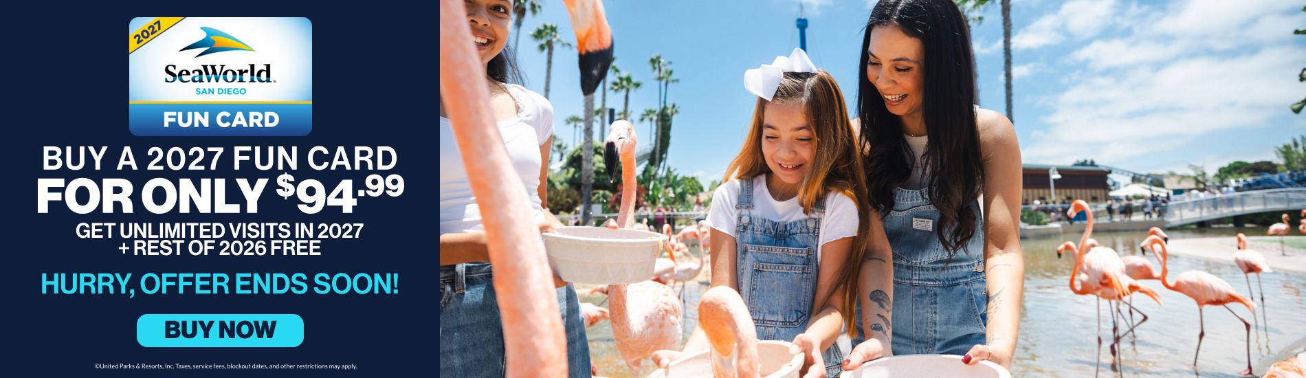 Save on admissions to SeaWorld San Diego