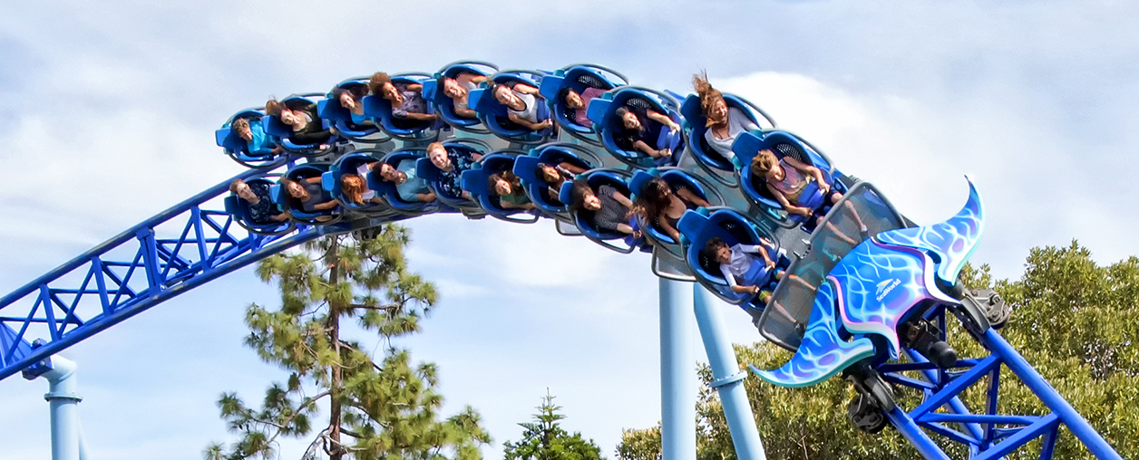 Manta at SeaWorld San Diego