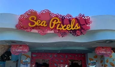 Sea Pixels shop at SeaWorld